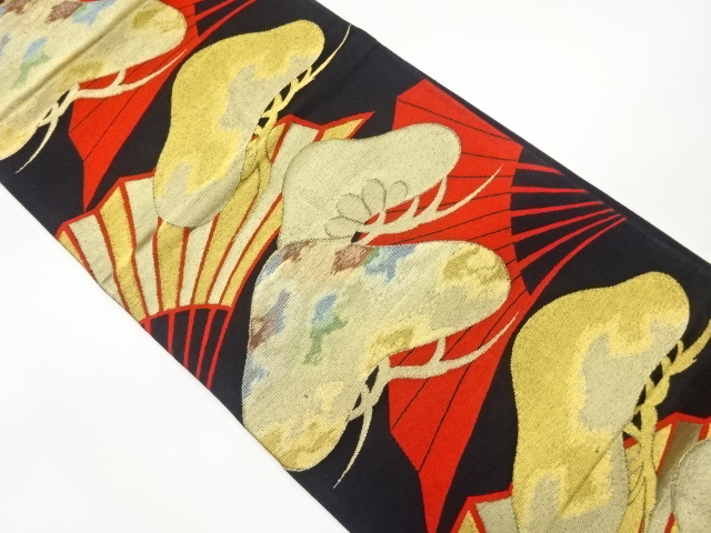 JAPANESE FUKURO OBI / WOVEN PINE